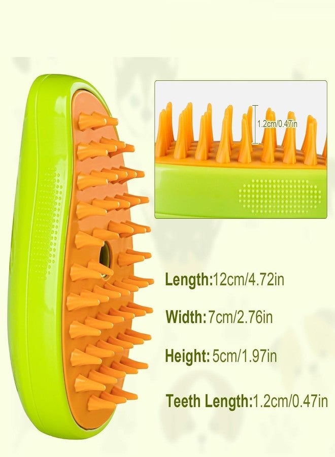 XIBO Pet Steam Brush Steamy Pet Brush 3 in 1 Self-Cleaning Grooming Tool, Efficient Massage, Hair Removal, Tangled & Loose Hair Care for Dogs,Steam brush. - Image 2